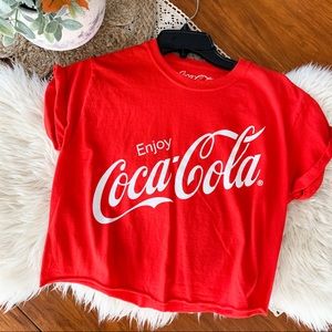 Forever 21 / Coca-Cola crop top tee